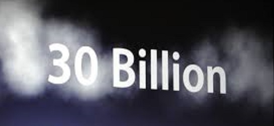 30 billion.